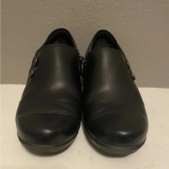 Clarks Collection Emslie Warren Soft Cushion Womens Bootie Size 7.5 M Black - Picture 5 of 11